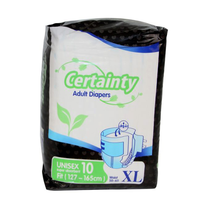 Cartainty (XL) Adult 10 diapers - Daisy Care